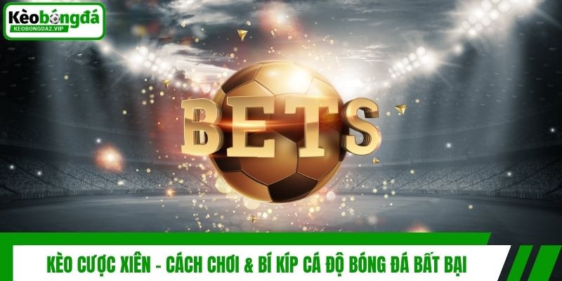 Kèo Cược Xiên - Cách Chơi & Bí Kíp Cá Độ Bóng Đá Bất Bại